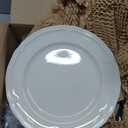 Villeroy & Boch Manoir Collection Dinner Plate, Premium Porcelain, Made in Germany, 10.5 in Diameter, Rich, Creamy White