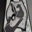 Red Light Therapy for Face, Infrared LED Face Mask Light Therapy 4 Light Waves with 850nm Near Infrared, Portable Rechargeable Red Light Therapy Mask Skincare Device for Facial Rejuvenation (Black)