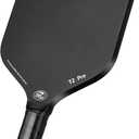 Pickleball Paddle - 16mm T700 Raw Edgeless Carbon Fiber Pickleball Paddle, Great Grit & Spin Rackets Set with Power, Control and Balance, 1 Cover Bag
