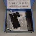 LOCKSTAR Smart Door Lock  Keyless Entry Deadbolt Door Lock  Multiple Entry Methods  APP  Fingerprint Touch ID  Keypad Code  Card FOB  Traditional Key  Smart Home Devices (Black)