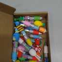 CZWZ 20Pcs Mini Multicolor Pens in One 4-in-1 Cute Pens Bulk for Kids, Fun Kawaii Ballpoint Pens for Birthdays and Children's Party Favors Gifts Teacher School Supplies