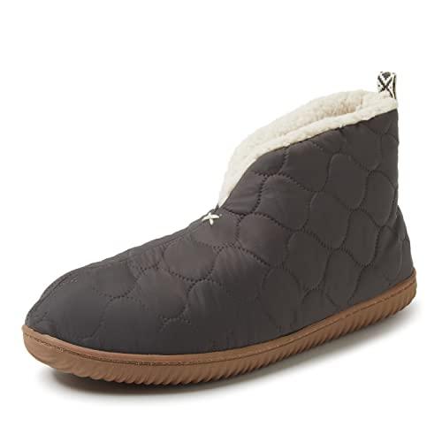 Dearfoams Women's and Men's Indoor/Outdoor Warm Up Bootie 9-10