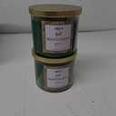 Candle-lite Green Décor Candles Mahogany 14 Oz, 2 Pack