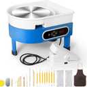 Pottery Wheel for Adults and Beginners,10" Electric Pottery Wheels with ABS Detachable Basin, LCD Touch Screen,350W Ceramic Pottery Wheel Forming Machine Kit