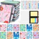 24 Sets/48 Pcs Nurse Appreciation Gift Notebooks Nursing Spiral Notebooks and Ballpoint Pens Bulk Nurse Week Thank You Gifts for RN CNA LPN EMT RG Practitioner Medical Assistant Students Graduation