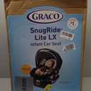 Graco SnugRide Lite LX Infant Car Seat, Lightweight Rear-Facing Seat for Babies 430 lb, 4-Position Adjustable Base, LATCH Installation & ProtectPlus Engineered, Studio, Manufacturing date: 01/06/2026