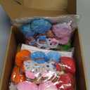 WILLBOND 30 Pieces Hand Throw Streamers Confetti Poppers No Mess Paper Crackers for Birthday Wedding Celebrations Graduation Party Favors Shows(Colorful)