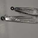 Hotec Stainless Steel Kitchen Tongs, Set of 2-9" and 12", Locking Metal Food Tongs for Cooking, Serving, BBQ, Grill Non-Slip Grip