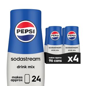 SodaStream Pepsi Beverage Mix (440ml, Pack of 4)