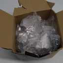 homdiy 40 Pack Brushed Nickel Cabinet Knobs Round Kitchen Handles Zinc Alloy Metal Hardware for Dresser Drawer Desk Cupboard