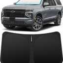 INSAUTO Custom Fit Windshield Sun Shade Accessories for Chevrolet/Chevy Suburban 2021-2026, Foldable Front Window Sunshade, UV & Heat Reflector, Keeps Interior Cool, Includes Storage Bag