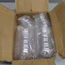 50 Set 100PCS Clear Plastic Fillable Ornaments,Transparent DIY Christmas Fillable Ball,Plastic DIY Fillable Decoration Balls 5 Different Sizes for Christmas Tree,Wedding,Party,Home Decor