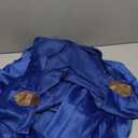 Medieval Cloak with Hood for Womens Mens, Vintage Velvet Renaissance Cape Adults Halloween Christmas Party Outfits (51''/130cm, Royal Blue)