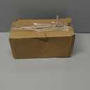 Oil Lamp Chimney Replacement,3 Inch Fitter x 8.3 Inch Tall Kerosene Lamp Globe,Clear Glass Light Globe,Hurricane Lamps Globes Shade Cover,Glass Chimney for Oil Lamps for Indoor Use