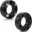 GAsupply 1.5" ATV 4x110 Wheel Spacers, 1.5 inch 38mm Wheel Spacer Adapters 74mm Hub Bore with 101.25 Studs, Compatible with Honda, Suzuki, Bombardier, 2 Pack (black)