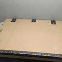 2 Pack Anti Fatigue Standing Floor Mat, 32"x20" - Heavy Duty Ergonomic Cushioned Comfort Foam - Waterproof Non-Slip Kitchen Rug for Home Office Kitchen Laundry - Black 