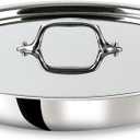 All-Clad D3® Stainless Steel Non Stick 3 Quart Braiser Pan- Made in the USA- The Original Bonded Professional Cookware- Oven Safe & Induction Compatible