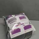 WEERRW Velvet Couch Covers for 2 Cushion Couch Sofa - High Stretch Luxury Velvet Plush 3 Pieces Sofa Slipcovers with Elastic Bottom, Furniture Protector for Pets, Machine Washable, Dark Grey, Medium