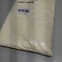 GFCC 8FTX10FT Ivory Backdrop Background for Photography Photo Booth Backdrop for Photoshoot Background Screen Video Recording Parties Curtain