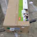 Keter Unity XL Portable Outdoor Table with Stainless Steel Top for Kitchen Prep and Outdoor Storage Cabinet for Grilling Accessories, Dark Grey