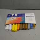 BIGTHUMB Jumbo Poster Markers Set: 9 Colors Large 15mm Wide Tip Permanent Ink Thick Acrylic Paint Pens for Rock Painting, Stone, Glass, Wood, Ceramic, Metal, Plastic, Fabric