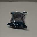 1.5" Square Non Slip Furniture Leg Coasters,16PCS Caster Cups,Rubber Pads Hardwood Floors Protectors for Sofa Bed Piano,Table and Chair Leg Anti Slide Floor Protector.(1 1/2 Black)