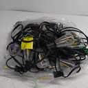 GPATIO 120FT Outdoor String Lights, Waterproof Patio Lights with 64 Hanging Lights ST38 Bulbs, 2700k Shatterproof for Backyard Gazebo Porch Garden Outside Decor (Warm White)