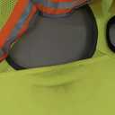 1 Set Hard Hat Sun Shade with Dual Solar Fan, Detachable Hard Hat Visor Full Brim with Neck Protection, High Visibility Mesh Hardhat Sun Shield Reflective Strip for Construction Workers (Yellow)
