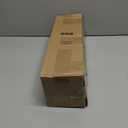 Bronze Double Curtain Rod, 36 to 72 Inch Dual Curtain Rods with Netted Texture Finials, Decorative 1 Inch Adjustable Window Treatment Rods, Red Brown Vintage Farmhouse Double Drapery Pole