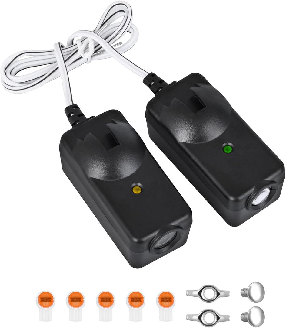 41A5034 Garage Door Sensor Replacement for Liftmaster Chamberlain Craftsman Garage Door Sensors, Safety Sensor Beam Eyes Compatible with Liftmaster Chamberlain Craftsman Garage Door Openers After 1997