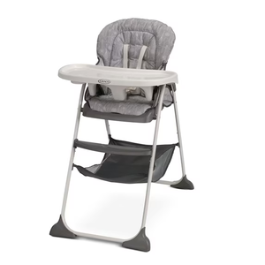 Graco Slim Snacker Highchair, Up to 3 Years Old, Highchair max weight: 40 LB