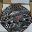 3-Lights Black Pendant Light Vintage Geometric Chandelier Light Fixture Adjustable Metal Lighting Fixtures for Kitchen Room Dining Room Foyer