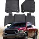Floor Mats for Dodge Ram 1500 Classic 2024 2023 2022 2021 2020 2019 Dodge Ram 1500/2500/3500 2018 2017 2016 2015 2014 2013,All Weather Protection Custom Fit Floor Mat for Dodge Ram Accessories