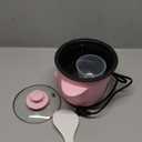 DASH Mini Rice Cooker Steamer with Removable Nonstick Pot, Keep Warm Function & Recipe Guide, Half Quart, for Soups, Stews, Grains & Oatmeal - Pink