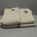 NICETOWN Warm Curtains for Winter, Bedroom Full Blackout Curtain Panels, Great Job for Blocking Light, Complete Blackout Draperies with Black Liner for Night Shift (Beige, Set of 2, 55 by 57-inch)