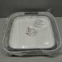 2.4 Gal (9L) Collapsible Dish Basin with 2 Drainage Plugs - Foldable Sink for Kitchen, Camping, RV | Space-Saving Multifunctional Wash Basin for Veggies, Dishes