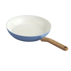 GoodCook Healthy Ceramic Titanium-Infused 10” Fry Pan, Light Blue