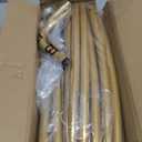 7.2FT Round Balloon Arch Stand,Gold Arch Backdrop Stand for PartiesMetal Circle Wedding Arch Heavy Duty for Ceremony Birthday Party Anniversary Bridal Graduation Decoration