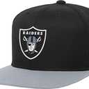 NFL Kids Youth 8-20 Official 2-Tone Snapback Hat Cap One Size (Las Vegas Raiders)