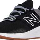 New Balance Women's Fresh Foam Roav V1 Sneaker (7.5, Black/Light Aluminum)