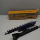 helloleiboo 2025 Extra Long 55.7" Ice Scrapers for Car Windshield Multi-Functional Detachable Car Ice Scraper with Foam Grip and 270 Pivoting Brush Head Snow Brush for SUV Truck Auto (Blue)