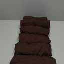 Dining Chair Covers,Seat Covers for Dining Room Chairs Set of 6,Stretch Jacquard Kitchen Chair Covers,Removable Washble Dining Room Chair Seat Cover,Chair Slipcovers Protector (Coffee,With Zipper)