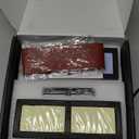 Intelitopia Complete Knife Sharpening Stone Set  Dual Grit Whetstone 400/1000 3000/8000 Knife Sharpener with Leather Strop, Flattening Stone, Bamboo Base, 3 Non-slip Rubber Bases & Angle Guide