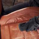 BOXOB Upholstery Brush Set, Horsehair Detailing Cleaner Brush Versatile Upholstery Cleaning Brushes for Boat Car Couch Fabric Carpet Car Interior Leather and Home Furniture