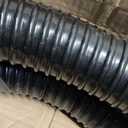 Pond Tubing 2” × 10ft- Black Corrugated Flexible PVC Hose, Kinkproof & Strong for Garden Ponds, Waterfall Sump Pump Pond Hose