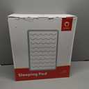 QPAU Twin Size Air Mattress Camping Pad – 9” Thick R8–10 Insulated Inflatable Mattress with Foam Comfort & Foot Pump, Twin Air Mattress for Camping, Road Trips, and Home Guests (Full Size)