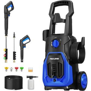 Electric Pressure Washer, 4000PSI 2.8GPM Power Washer, 3-in-1 Self-Priming High Pressure Washer with Complete Accessories for Cars, Patio, Deck - 2025 Upgraded
