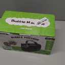 Bubble Machine Durable Automatic Bubble Blower, 18000+ Big Bubbles Per Minute Bubbles for Kids Toddlers Bubble Maker Operated by Plugin or Batteries Bubble Toys for Indoor Outdoor Birthday Party (Black)