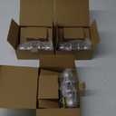 (3Sets) All Keyed Same Entry Door Knob and Single Cylinder Deadbolt Combo Set, Satin Nickel Exterior Door Knobs with Lock and Keys for Entrance and Front Door