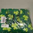 AEUEFUEA 3 Pack Green Shamrock Cotton Towels Set, 25" L x 16" W Hand Towels for Kitchen and Bathroom, Soft Absorbent Holiday Home Dcor